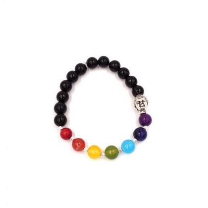 Buddha Bracelet - Chakra Bracelet - Yoga Jewelry -..